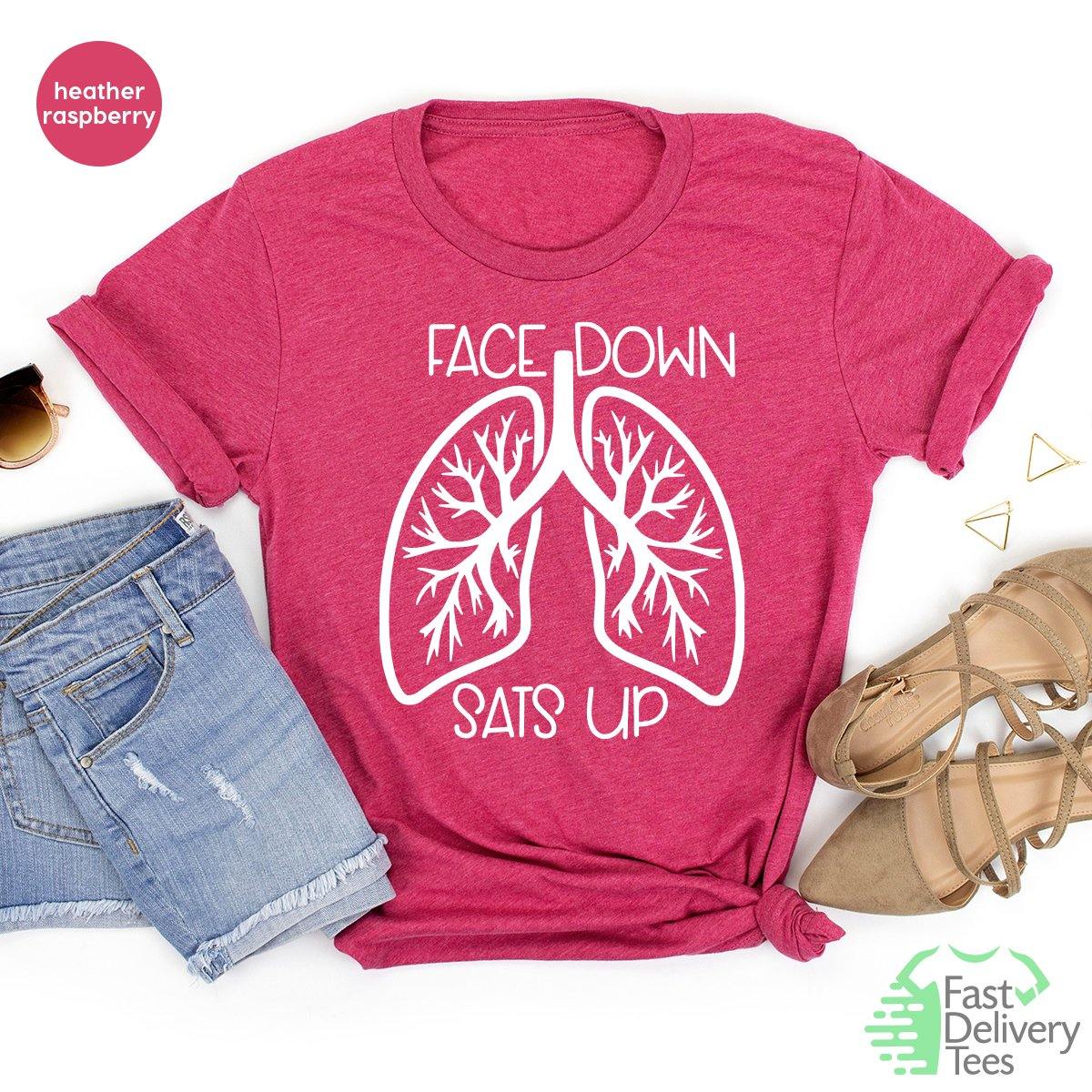 Nursing T Shirt, Team Lung Pandemic T-Shirt, Gift For product image 10