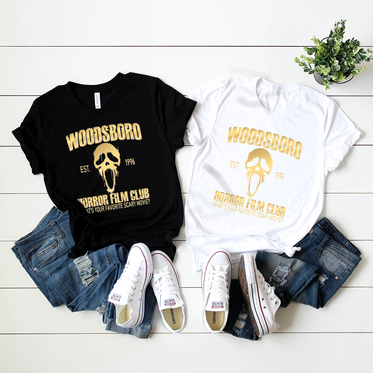 Halloween Horror Shirt, Tee, T-Shirt, Scream Woodsboro Film product image 7