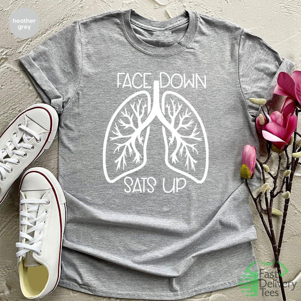 Nursing T Shirt, Team Lung Pandemic T-Shirt, Gift For product image 9