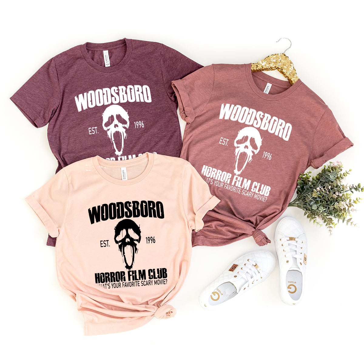 Halloween Horror Shirt, Tee, T-Shirt, Scream Woodsboro Film product image 3