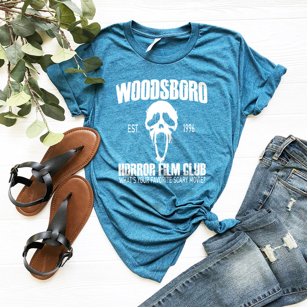 Halloween Horror Shirt, Tee, T-Shirt, Scream Woodsboro Film product image 5