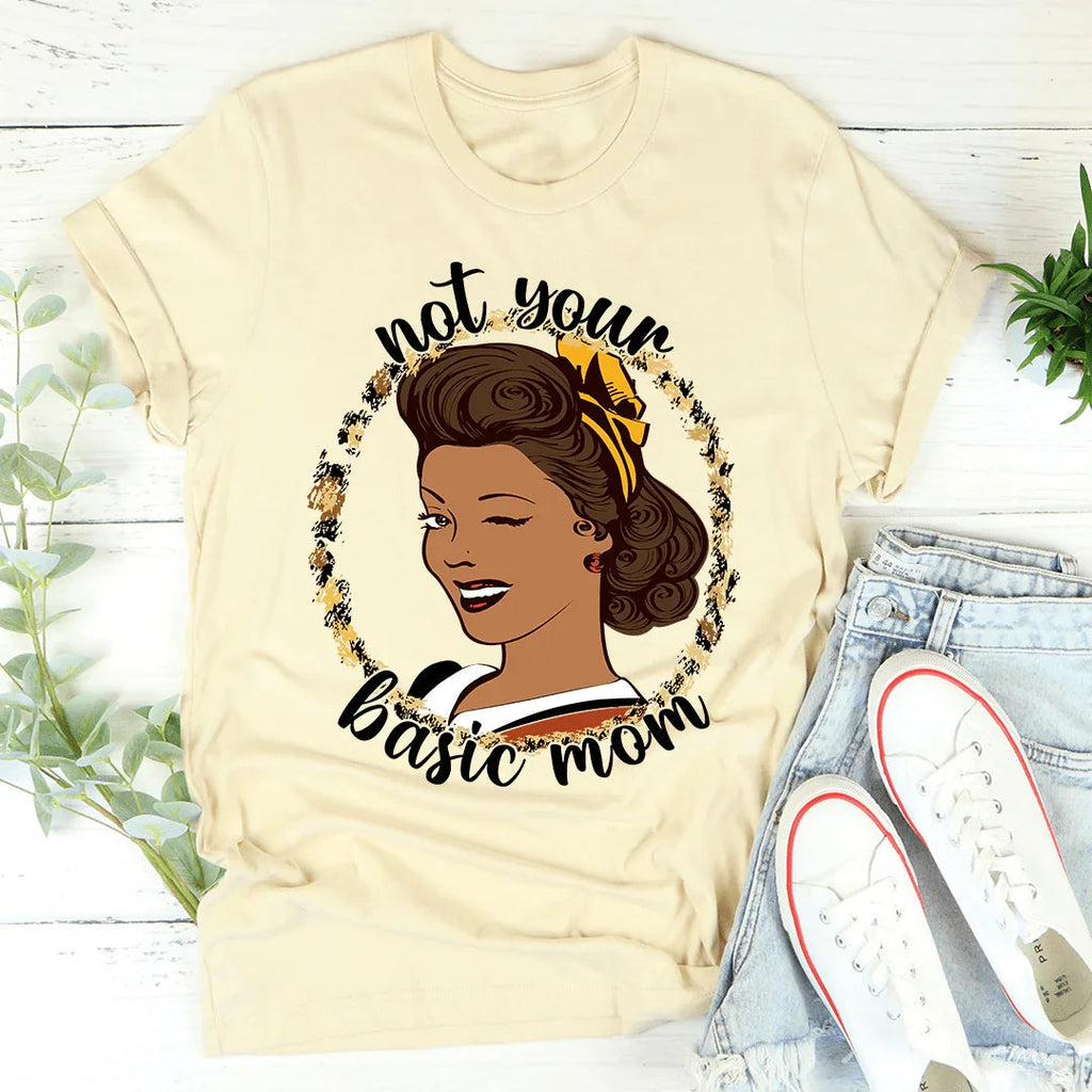 Not Your Basic Mom Tee product image 4