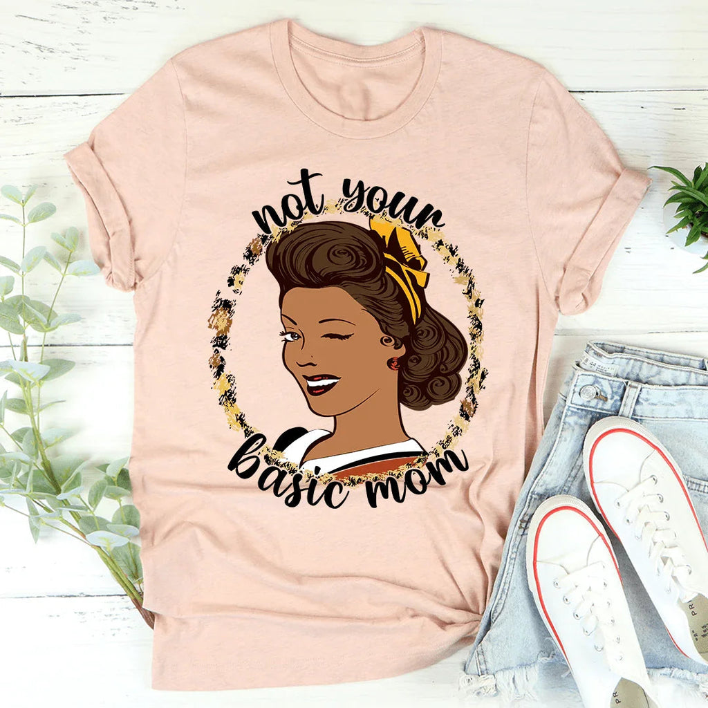 Not Your Basic Mom Tee product image 2
