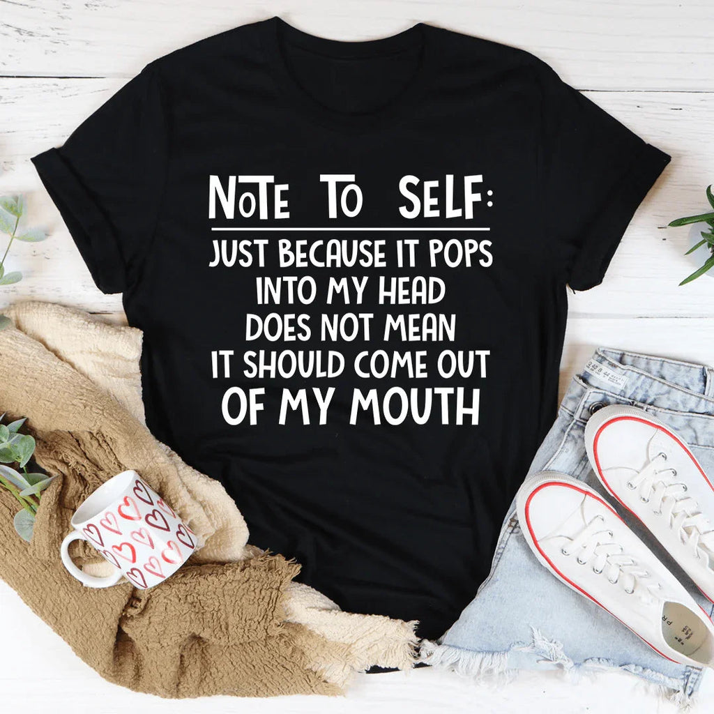 Note To Self Tee product image 2