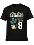 Little Gardener 8th Birthday T-Shirt - Cute Garden Design product image 1