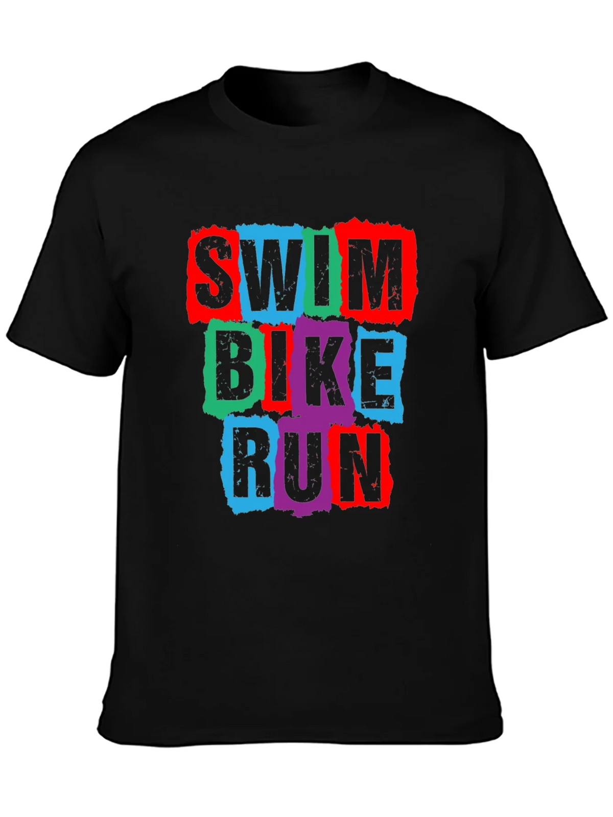 Swim Bike Run Triathlon T-Shirt product image 1