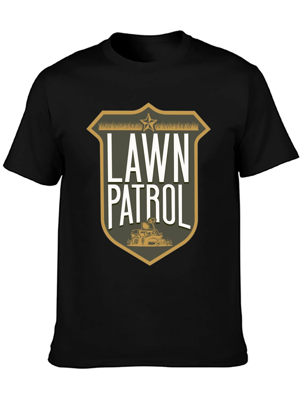 Lawn Patrol Graphic Tee - Funny Gardening T-Shirt product image 2