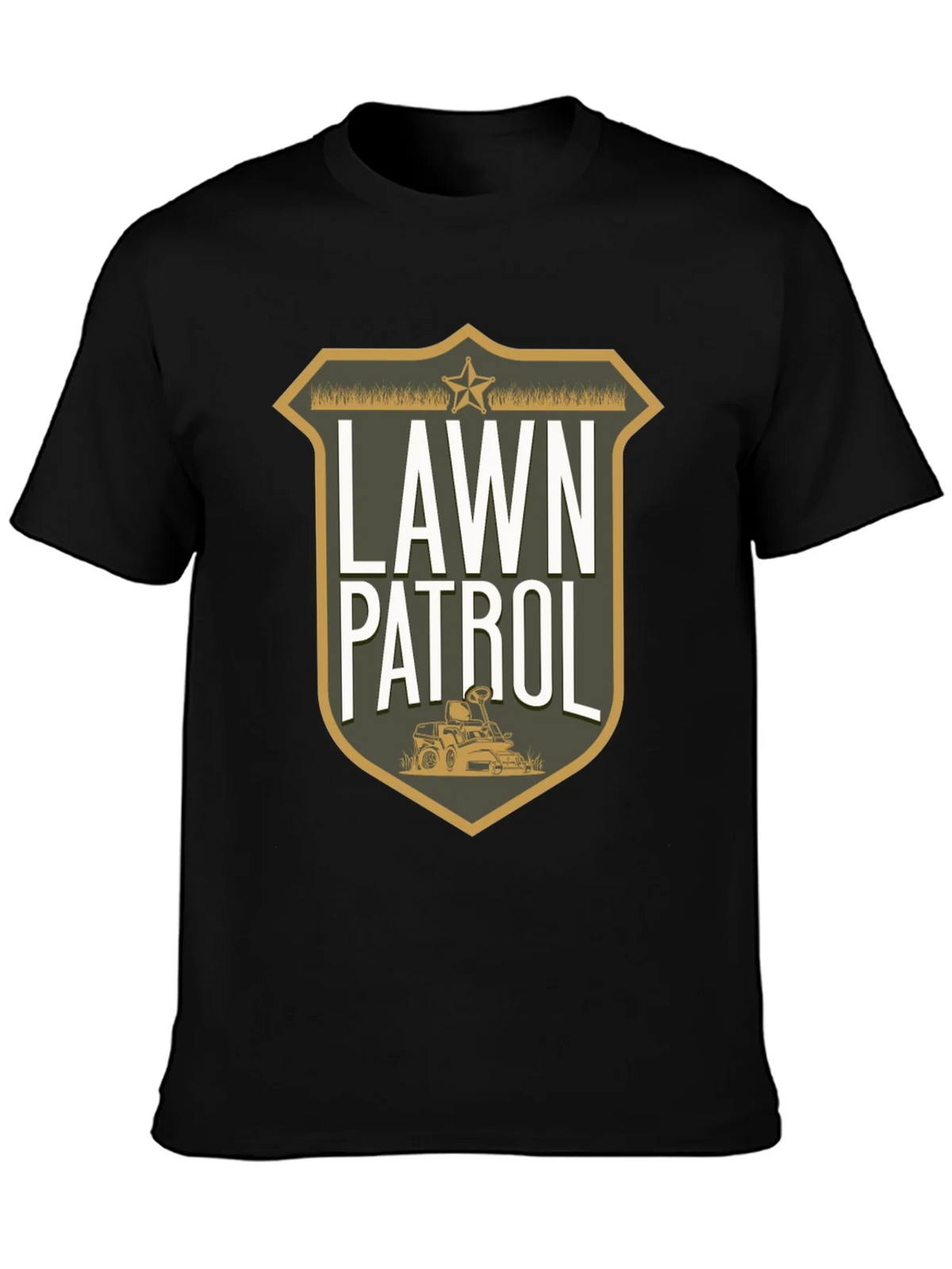 Lawn Patrol Graphic Tee - Funny Gardening T-Shirt product image 2