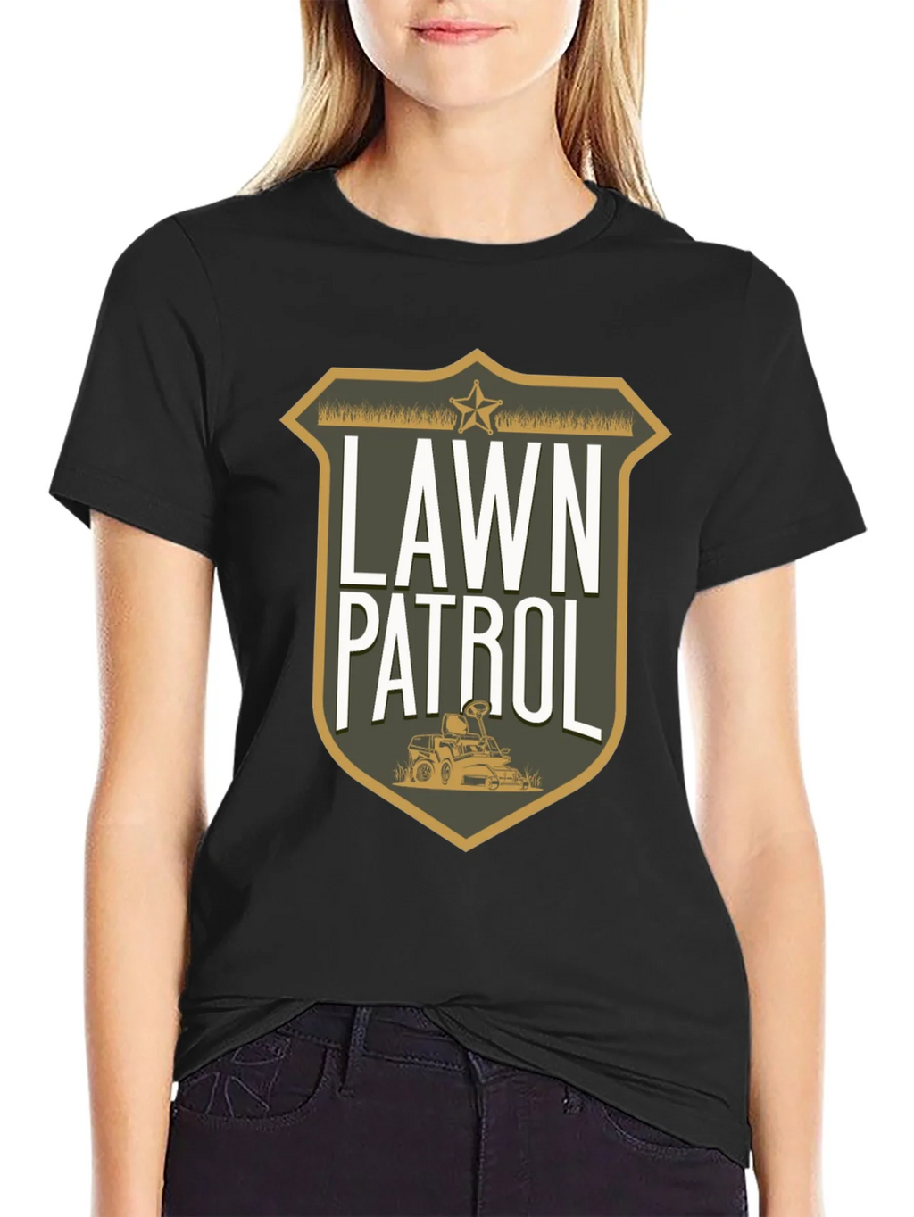 Lawn Patrol Graphic Tee - Funny Gardening T-Shirt product image 1