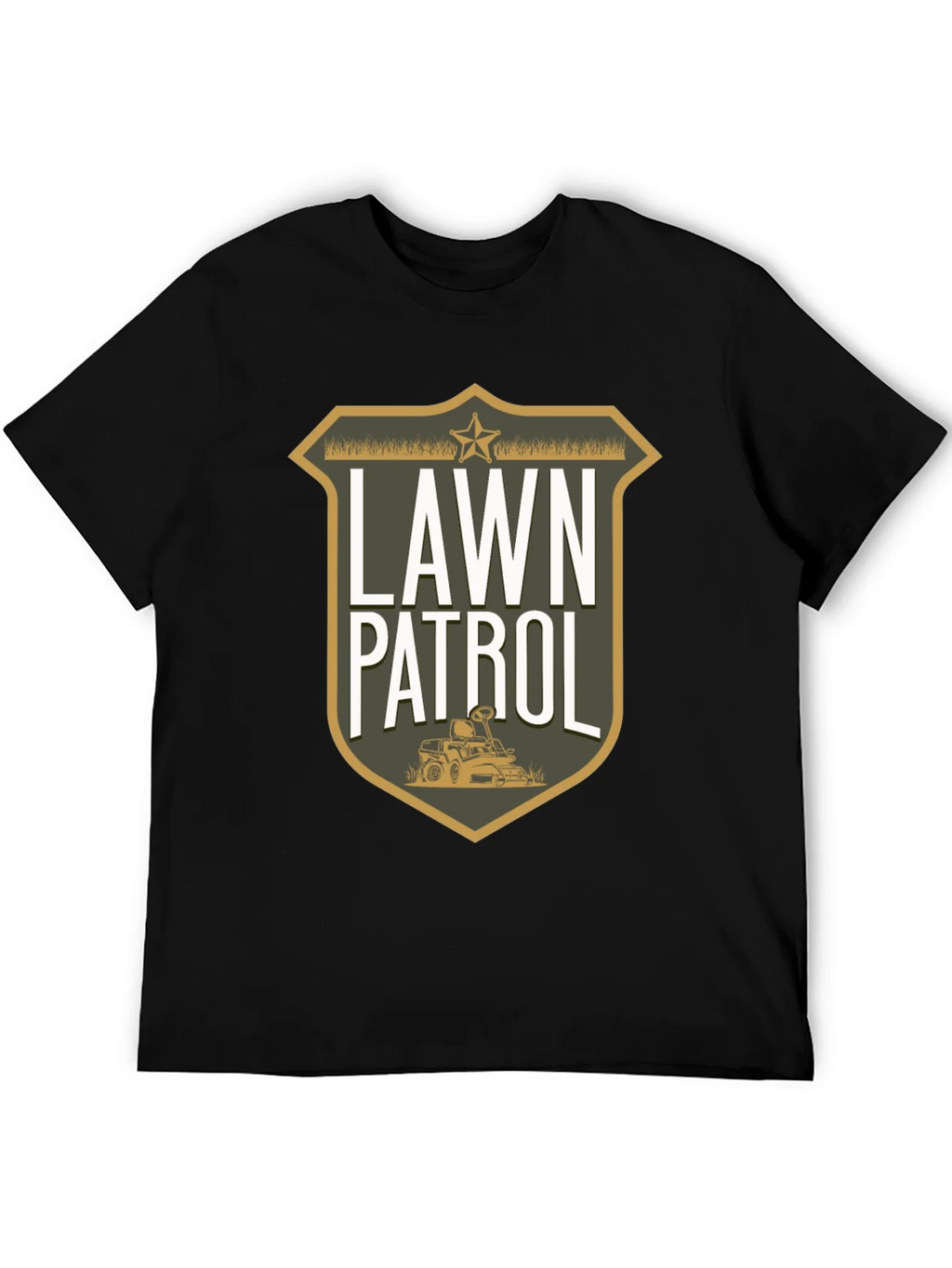 Lawn Patrol Graphic Tee - Funny Gardening T-Shirt product image 4