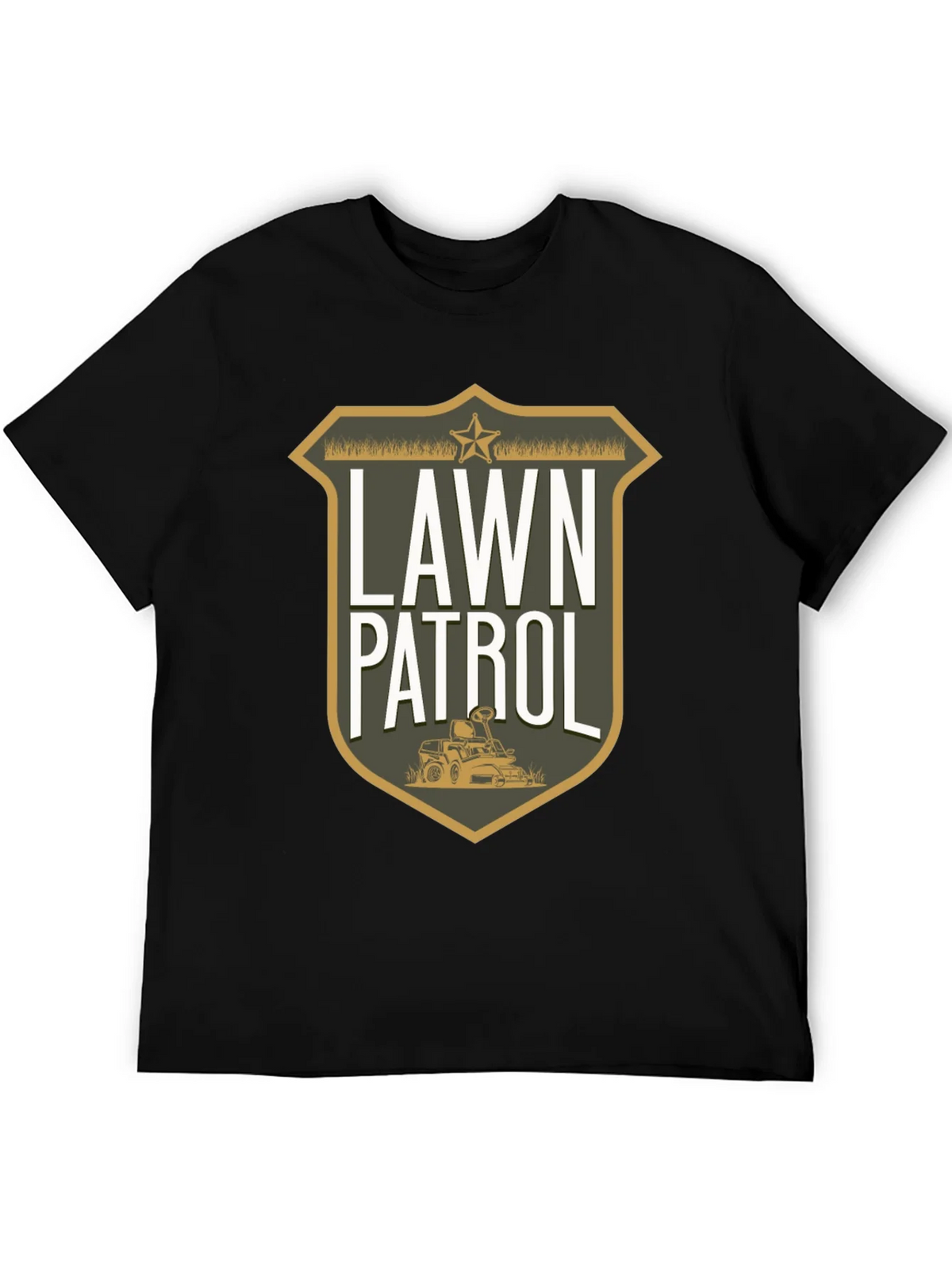 Lawn Patrol Graphic Tee - Funny Gardening T-Shirt product image 4