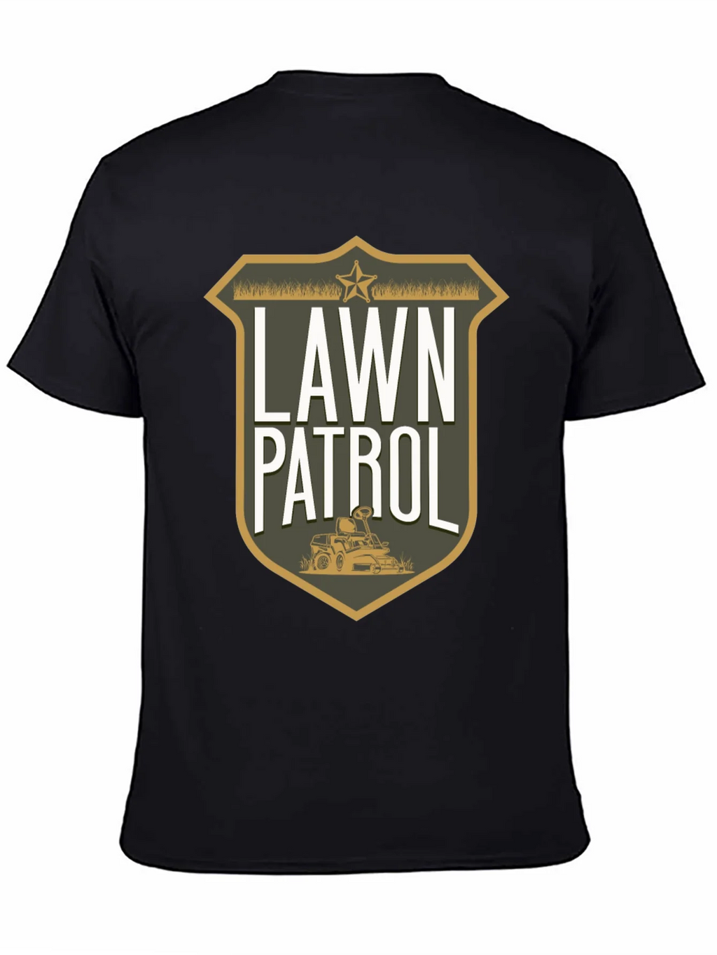 Lawn Patrol Graphic Tee - Funny Gardening T-Shirt product image 3