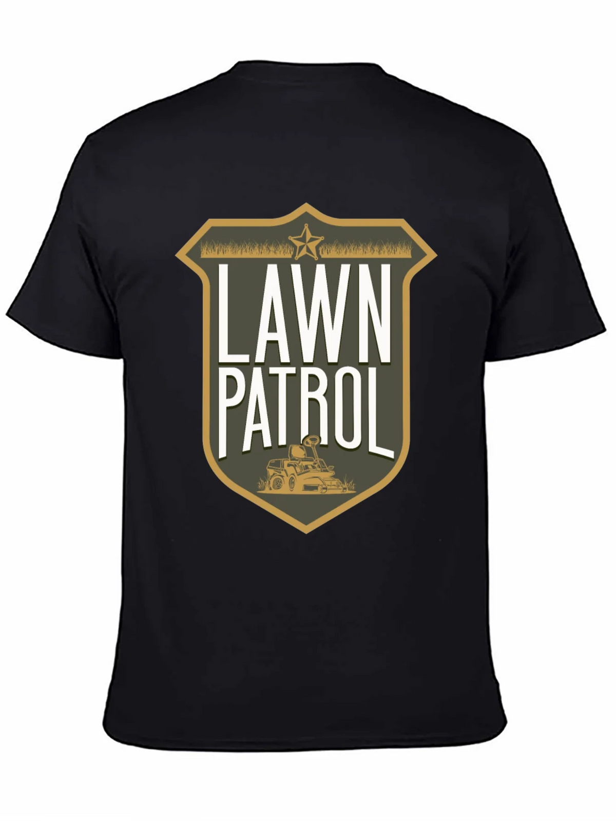 Lawn Patrol Graphic Tee - Funny Gardening T-Shirt product image 3