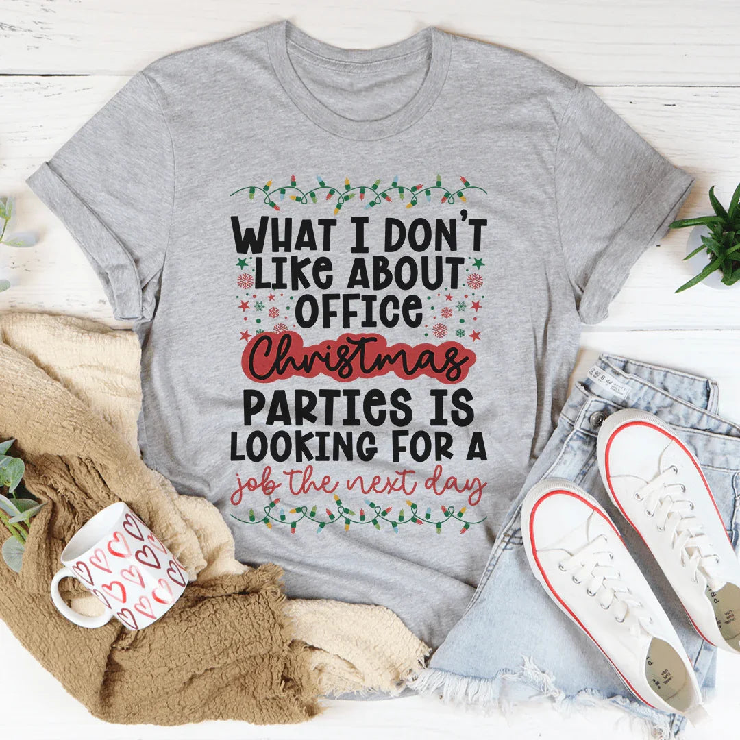 Office Christmas Parties Tee product image 1