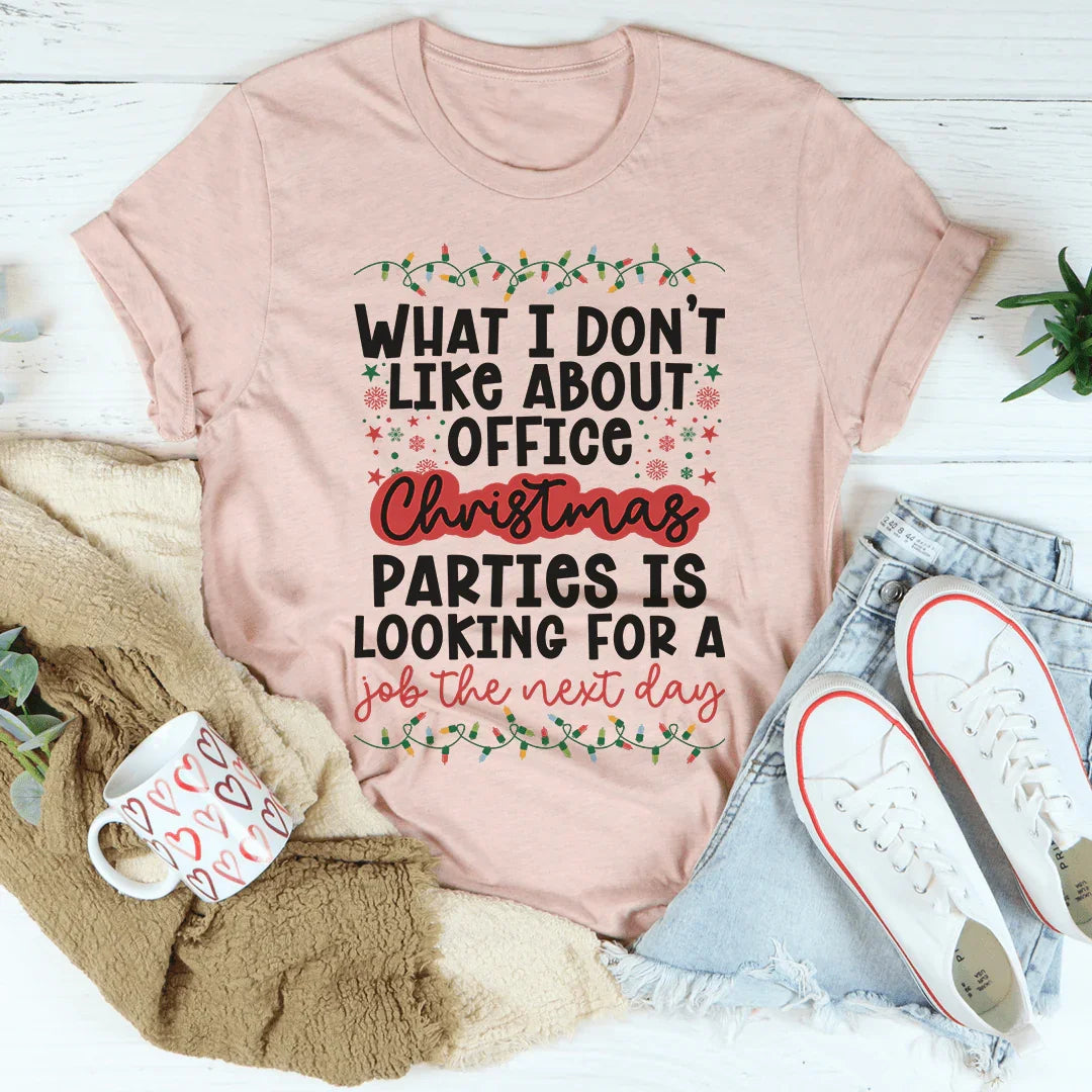 Office Christmas Parties Tee product image 2