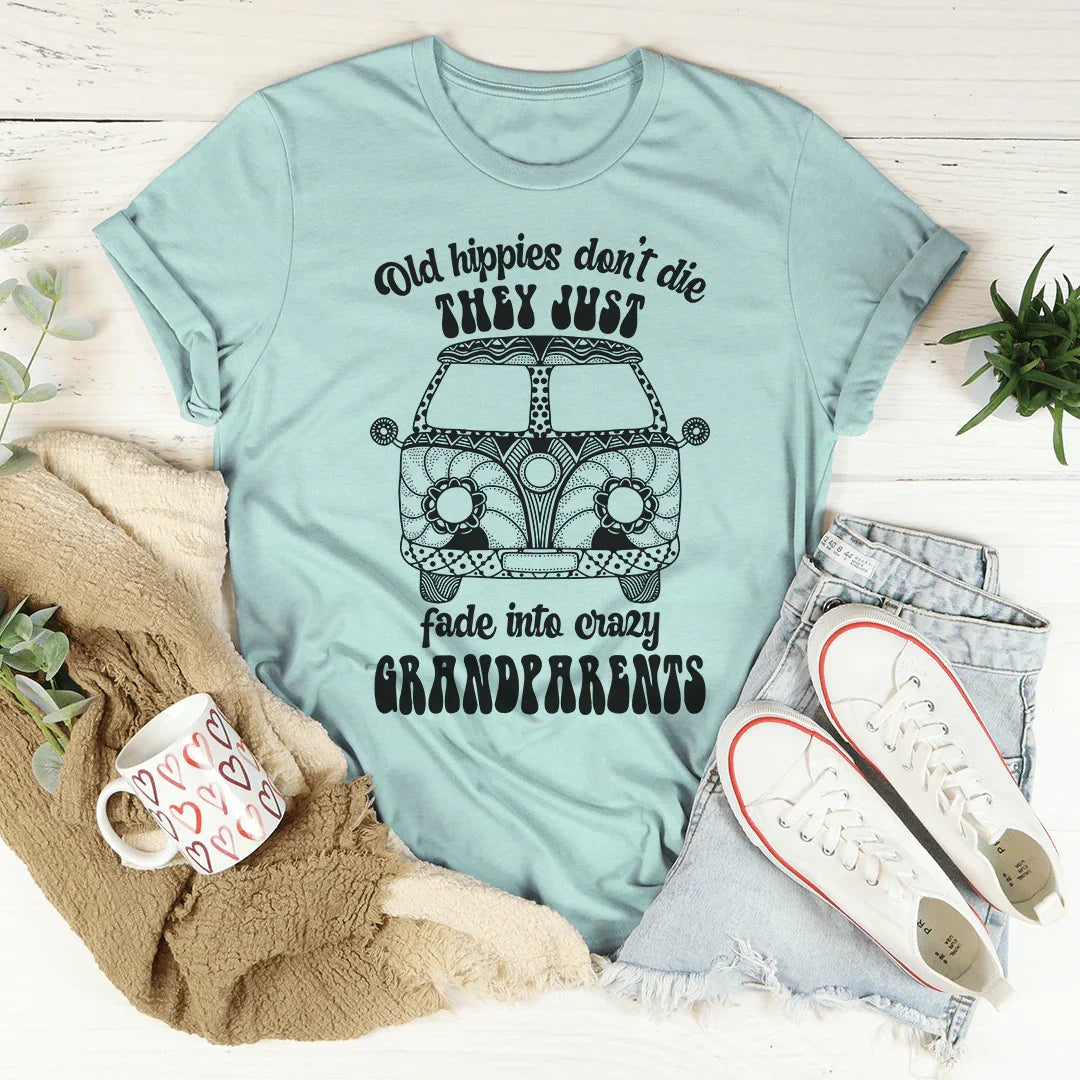 Old Hippies Don't Die Tee product image 4