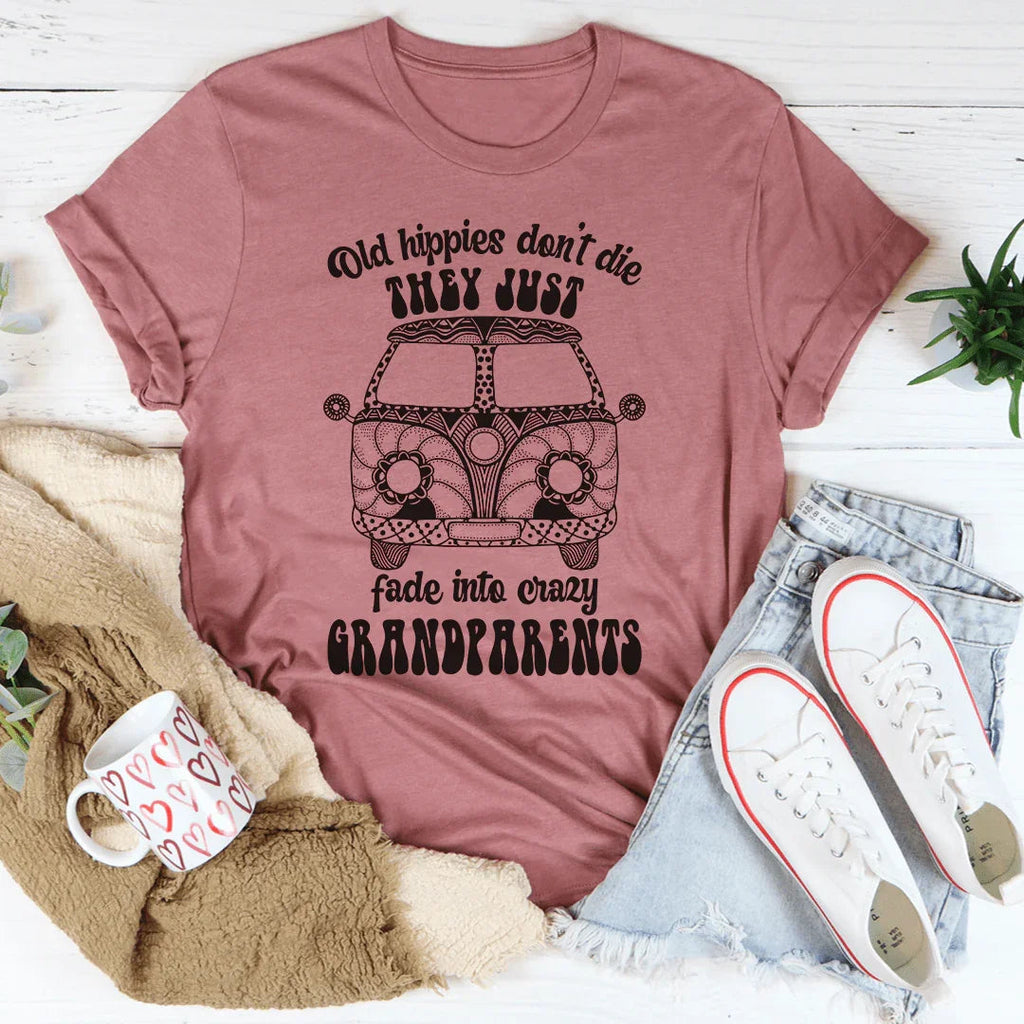 Old Hippies Don't Die Tee product image 3