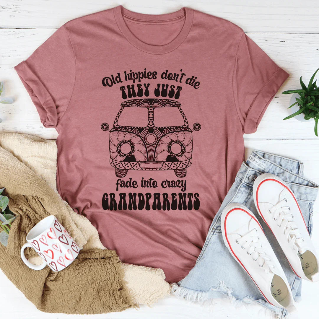 Old Hippies Don't Die Tee product image 3