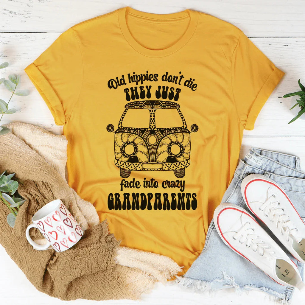 Old Hippies Don't Die Tee product image 1