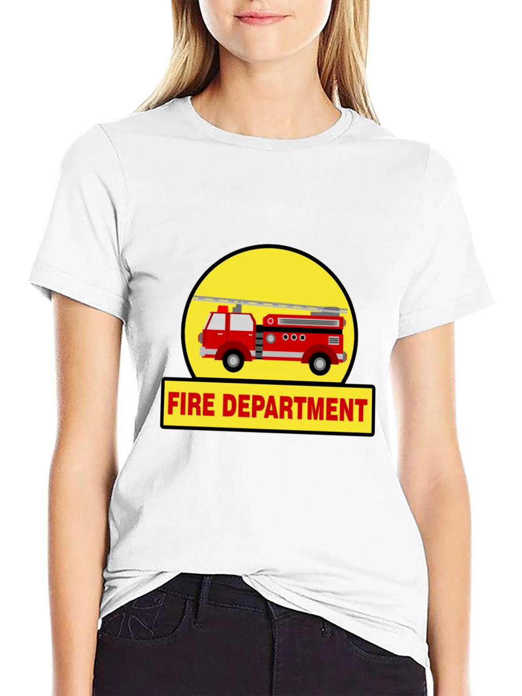 Fire Department Truck Graphic Tee product image 2