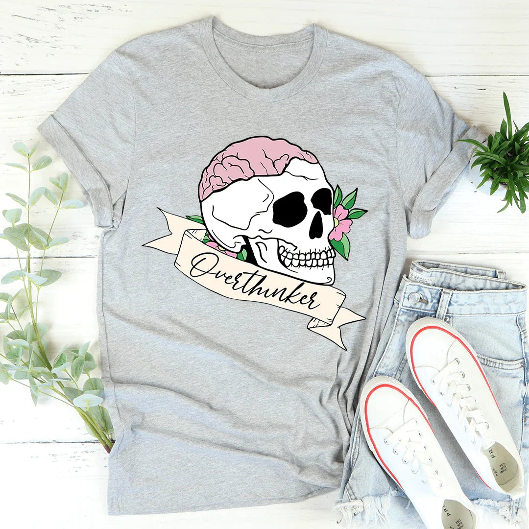 Overthinker Skull Tee product image 2
