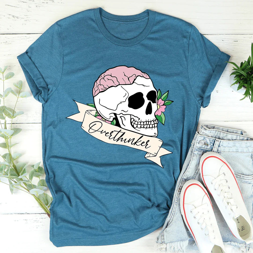 Overthinker Skull Tee product image 4