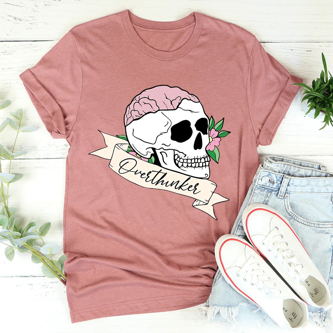 Overthinker Skull Tee product image 3