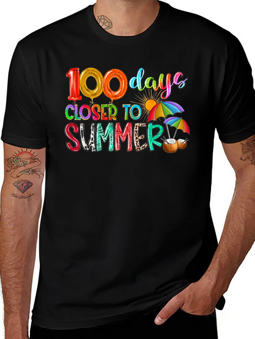 100 Days Closer To Summer Graphic Tee product image 1