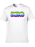Rainbow Christmas T-Shirt - Festive Holiday Style product image 1
