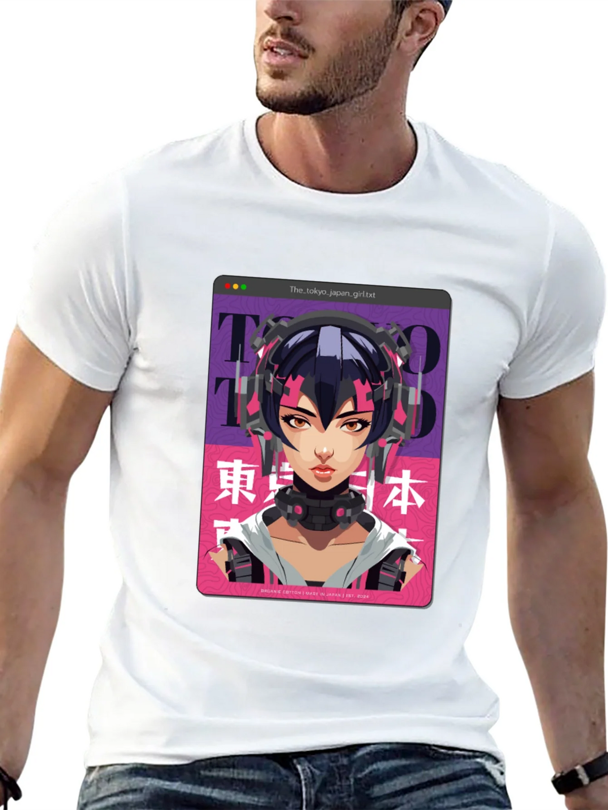 Tokyo Girl Graphic T-Shirt - Anime Style product image 9