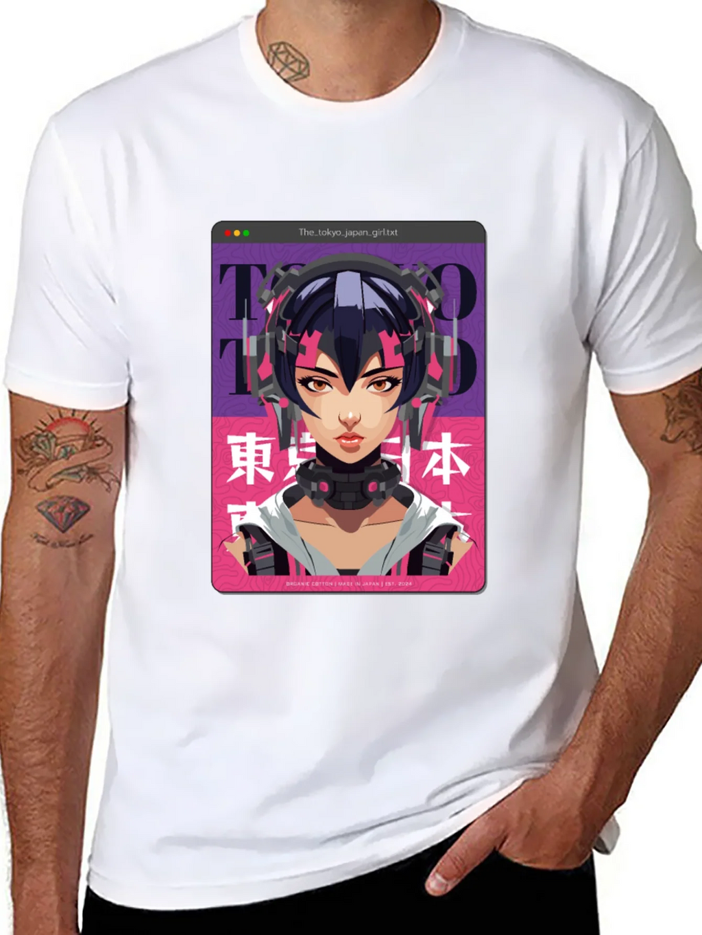 Tokyo Girl Graphic T-Shirt - Anime Style product image 5