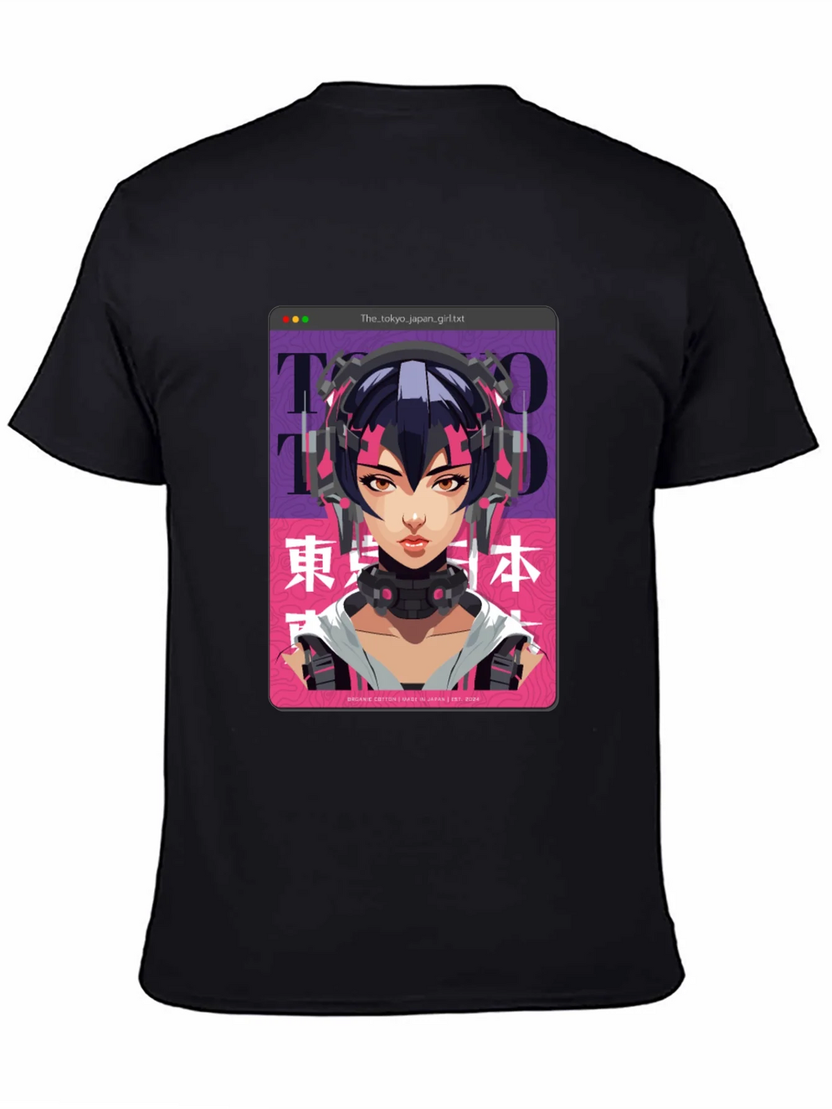Tokyo Girl Graphic T-Shirt - Anime Style product image 3