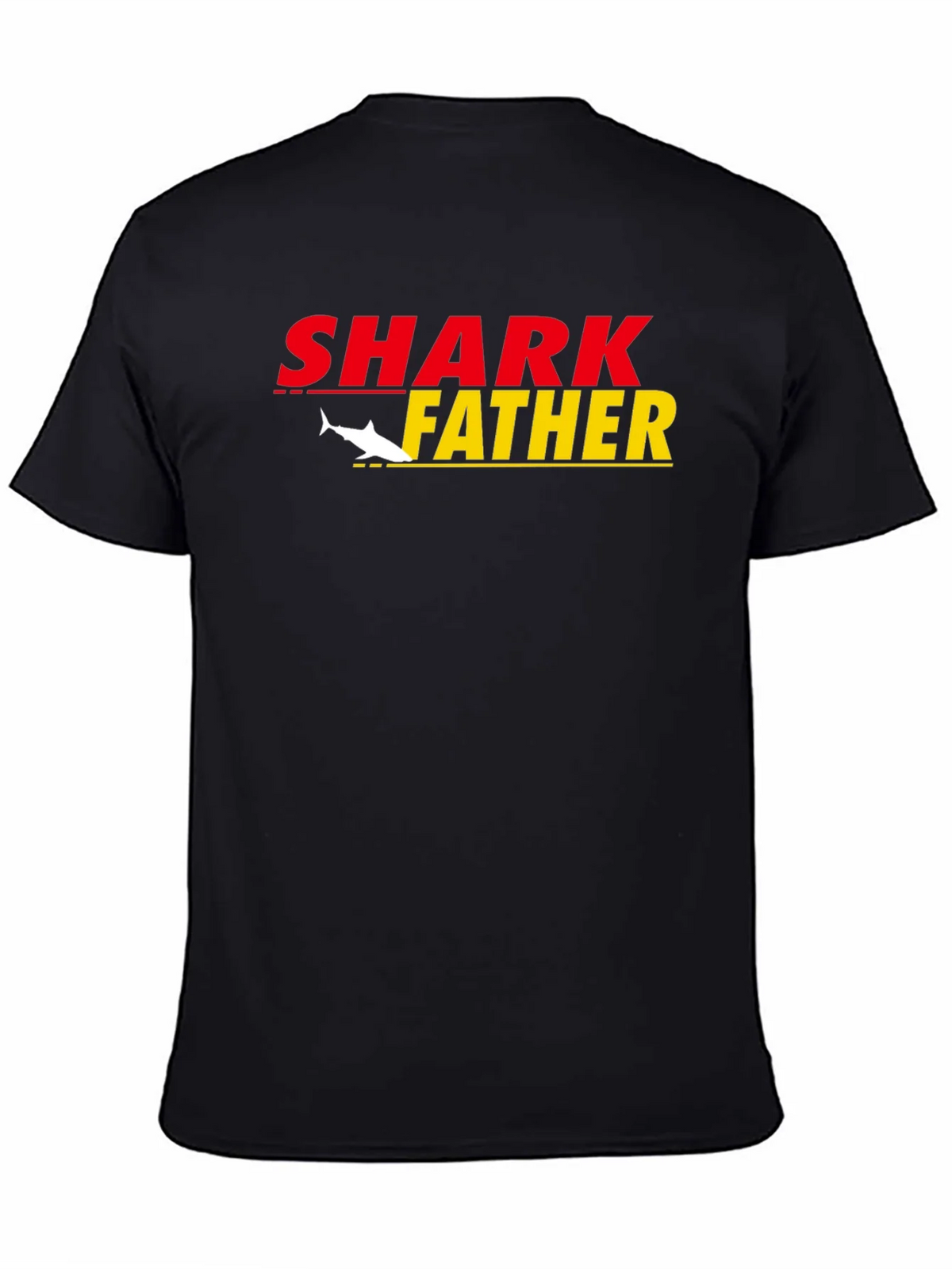 Shark Father Graphic T-Shirt - Cool Dad Tee product image 1