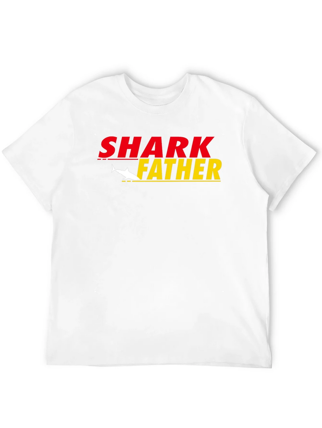 Shark Father Graphic T-Shirt - Cool Dad Tee product image 3