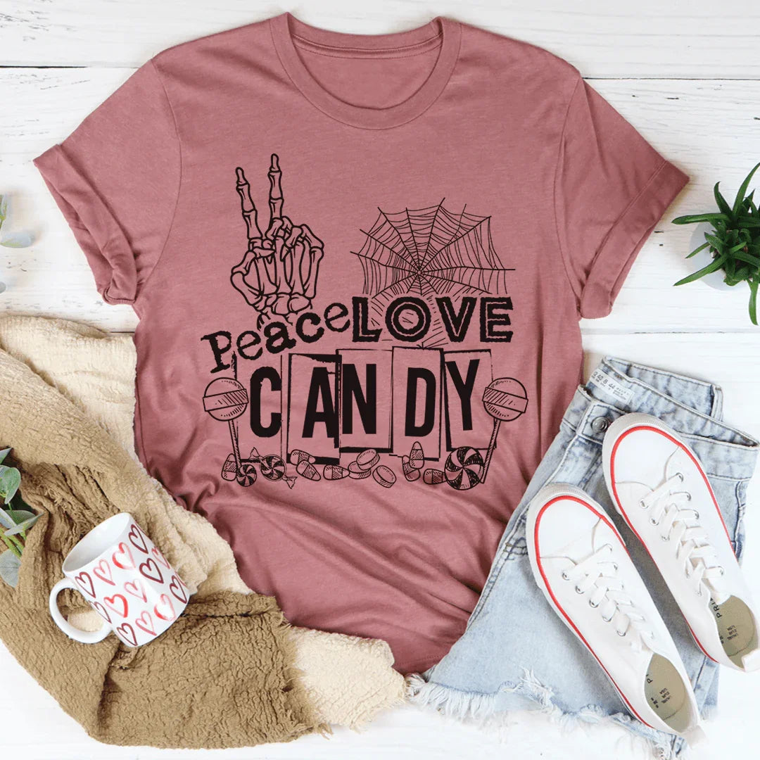 Peace Love Candy Tee product image 3