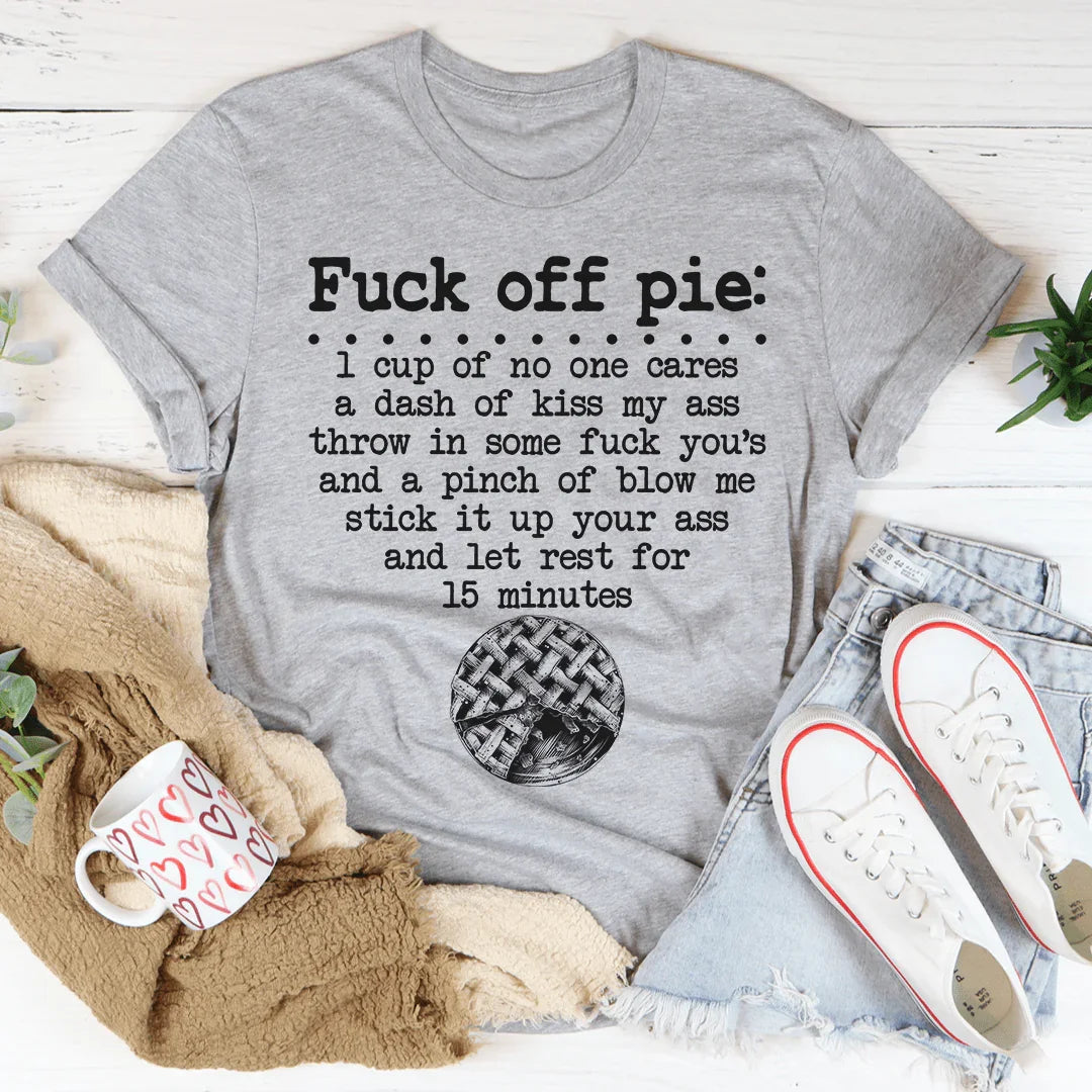 Pie Recipe Tee product image 3