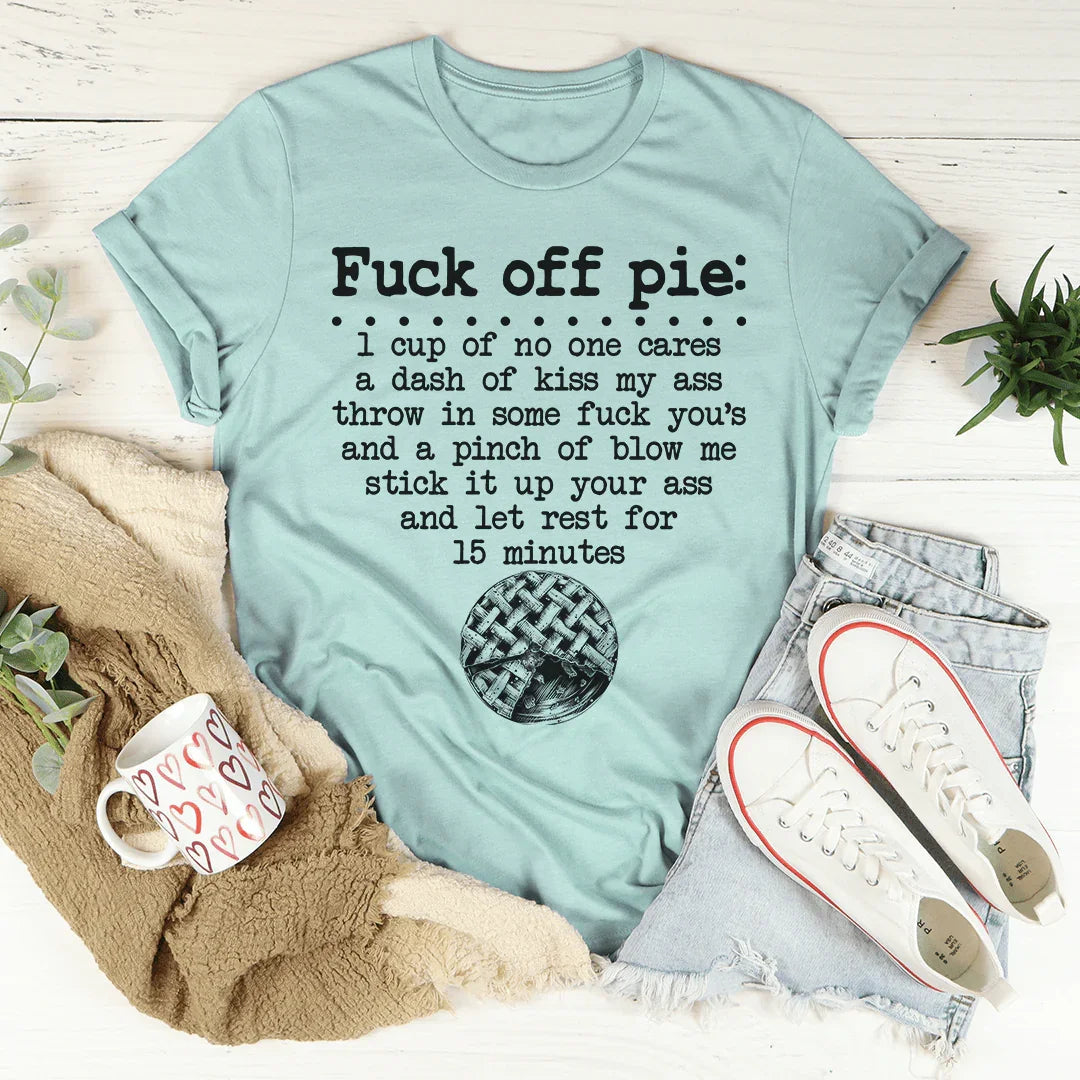Pie Recipe Tee product image 2