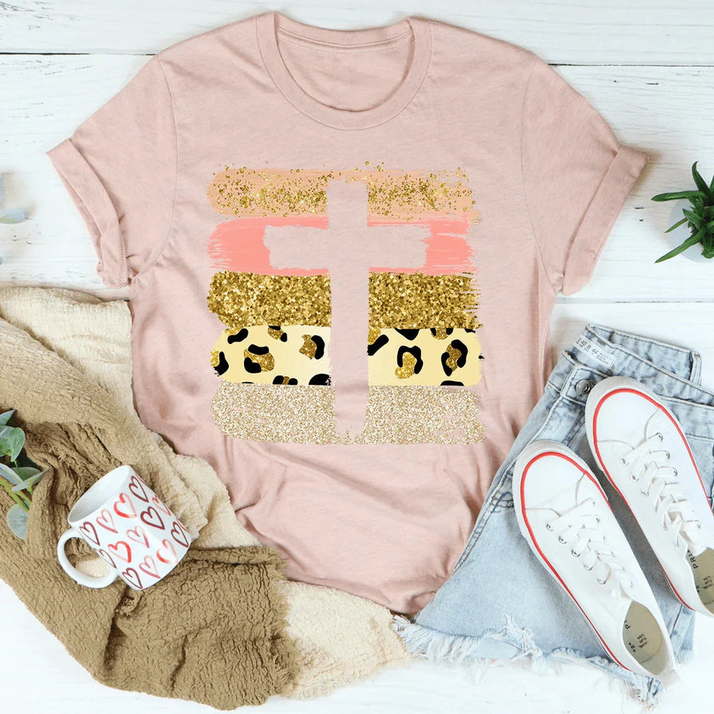 Pink Cross Tee product image 4