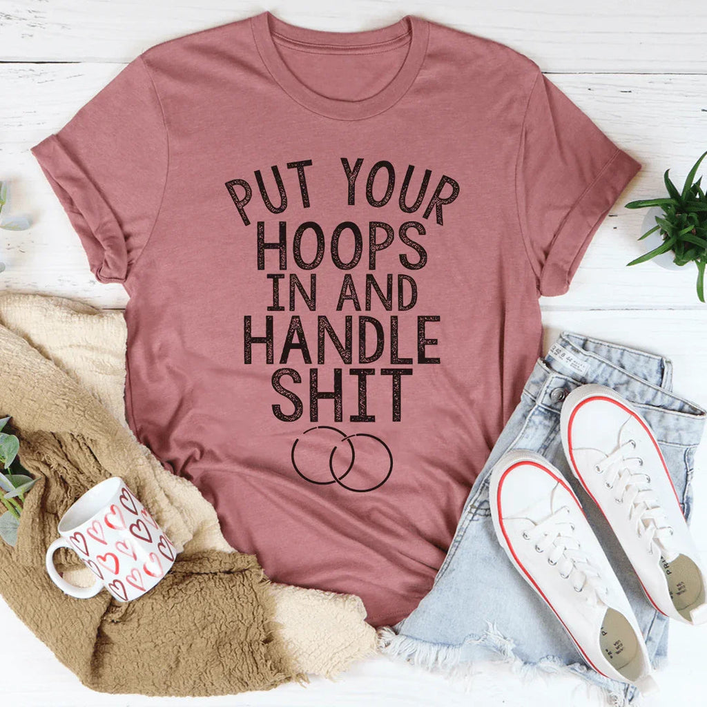 Put Your Hoops In Tee product image 4