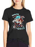 Snow Biking Addict T-Shirt product image 1