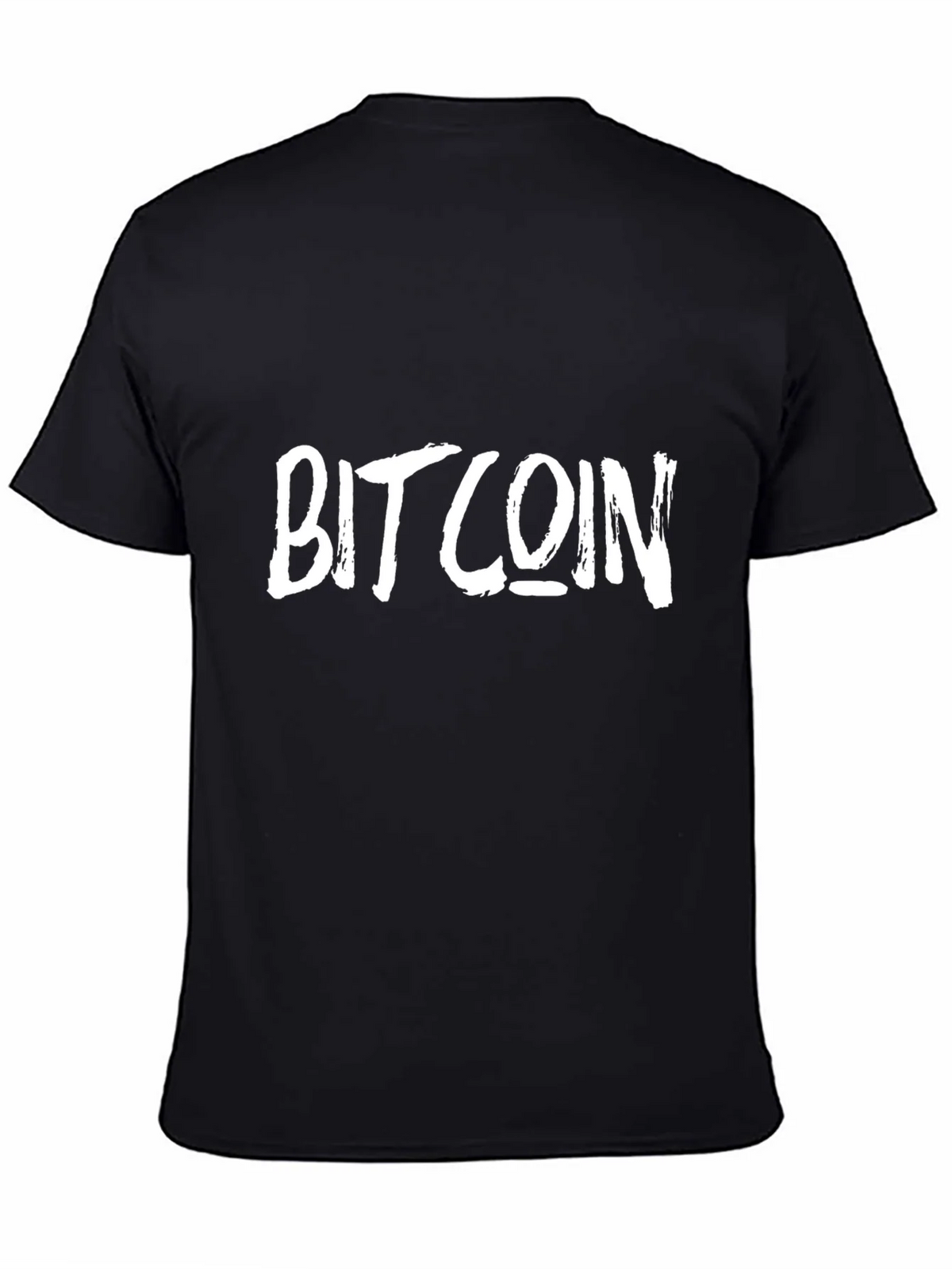 Bitcoin T-Shirt - Crypto Currency Tee - Black Cotton product image 1