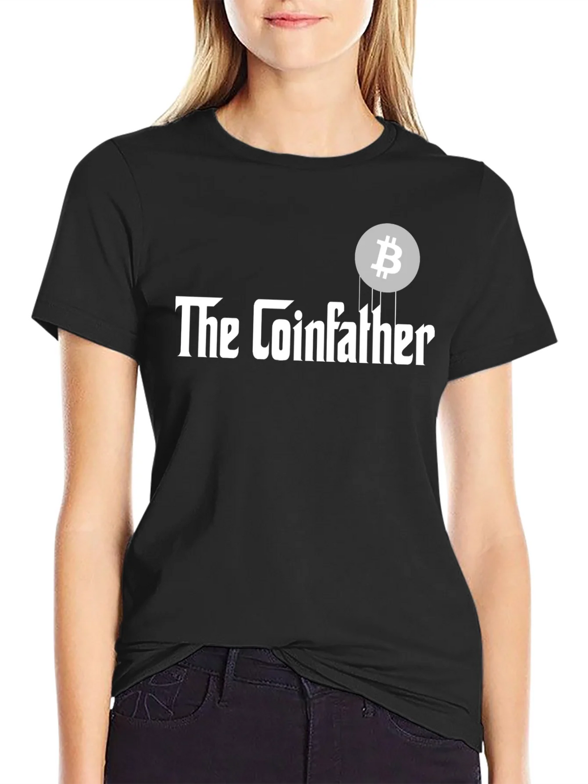 The Coinfather Bitcoin T-Shirt Crypto Tee product image 2