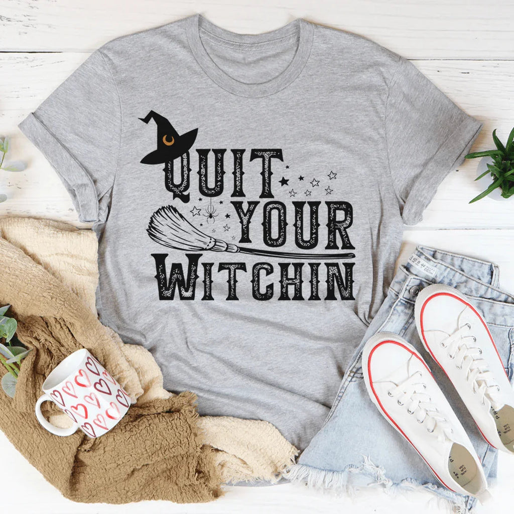 Quit Your Witching Tee product image 3
