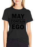 May Contain Ego Graphic T-Shirt product image 1