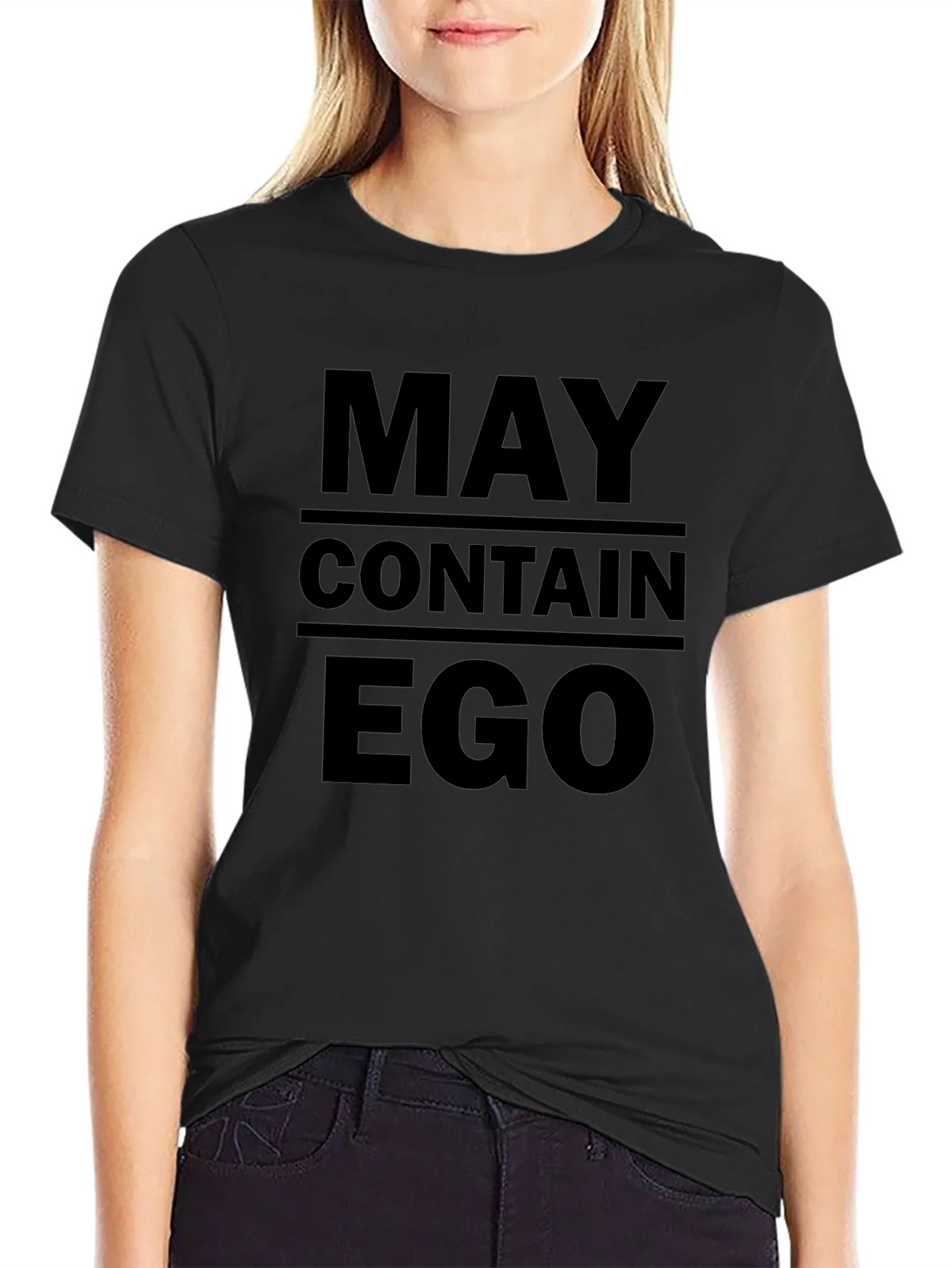 May Contain Ego Graphic T-Shirt product image 1