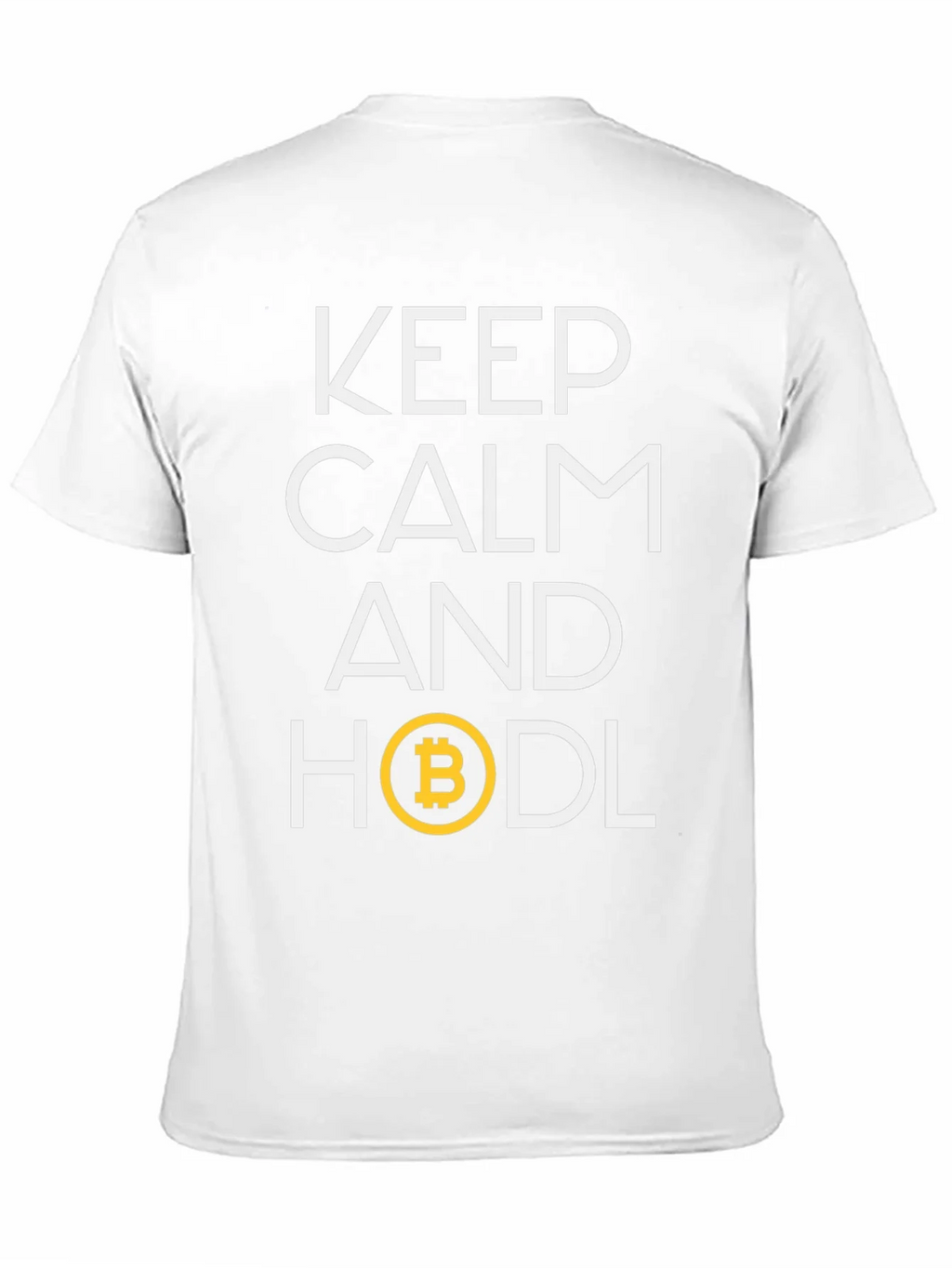 Keep Calm and HODL Bitcoin Crypto T-Shirt product image 2