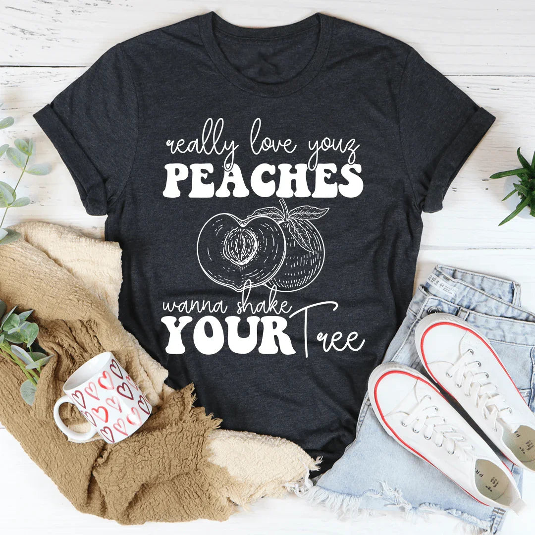 Really Love Your Peaches Tee product image 4