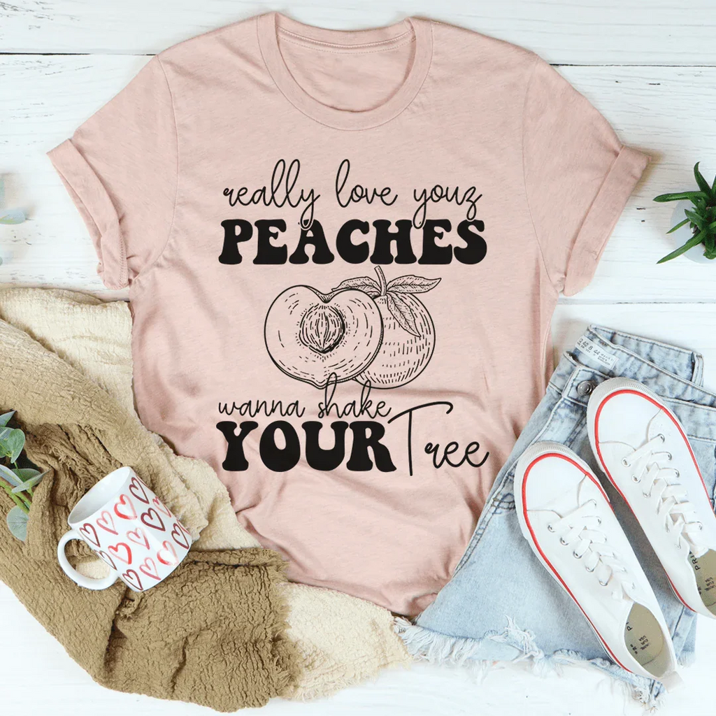 Really Love Your Peaches Tee product image 3