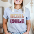 Bold Country Attitude Graphic Shirt – \"Rebel Child\" product image 1