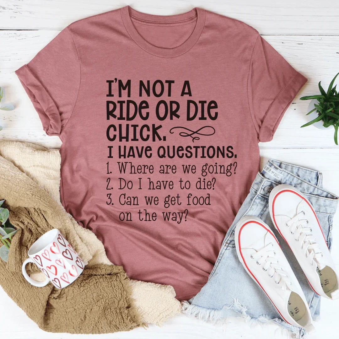 Rie Or Die Chick Tee product image 3